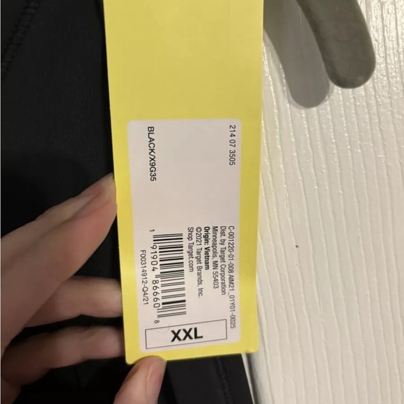 Women’s All In Motion Workout Tank Black XXL BNWT - Picture 2 of 3